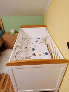 Posteľ alebo postele v izbe v ubytovaní Ferienwohnung Brenner