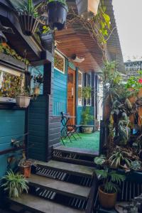 Zahrada ubytování Ziczac Homestay Đà Lạt
