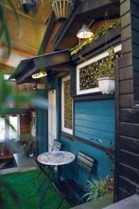 Posezení v ubytování Ziczac Homestay Đà Lạt