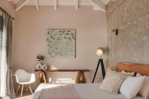 Posteľ alebo postele v izbe v ubytovaní My Villa Kefalonia Lourdas Beach
