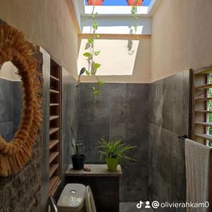 Ванная комната в KIBA HOTEL