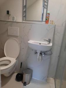 Koupelna v ubytování Flat Bangoua