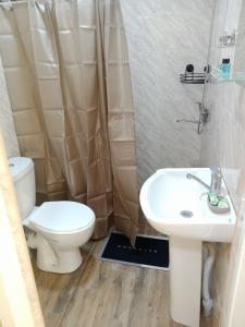 Vannituba majutusasutuses Hotel studio deluxe Sauna