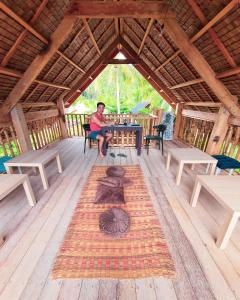 Restaurace v ubytování Coleto Siargao