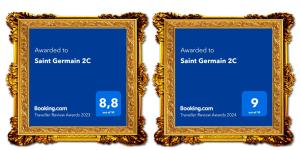 Certifikát, ocenenie alebo iný dokument vystavený v ubytovaní Saint Germain 2C