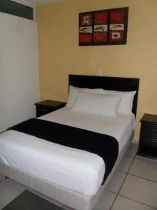 Krevet ili kreveti u jedinici u okviru objekta Hotel Suite Azomali