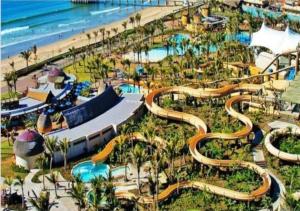 an image of a water park at a resort at DURBAN BEACHFRONT Tenbury 903 in Durban