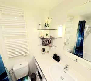Vannituba majutusasutuses Skyline suite 2