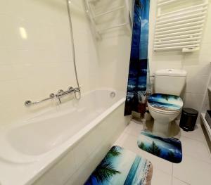 Vannituba majutusasutuses Skyline suite 2