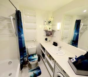 Vannituba majutusasutuses Skyline suite 2