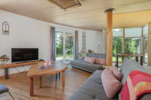 TV/trung tâm giải trí tại Ferienhaus Dornstetten
