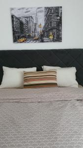 Postel nebo postele na pokoji v ubytování JR Lux apartman