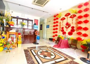 Vstupní hala nebo recepce v ubytování Trung hoa HOTEL