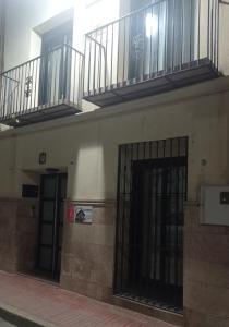 a building with bars on the front of it at CA ÁNGEL in Anna