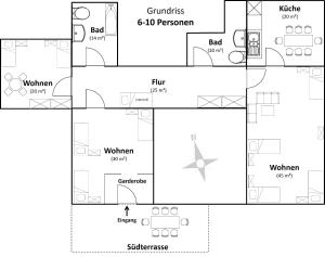 Gallery image of Ferienwohnung Monteurwohnung Landshut in Vilsheim