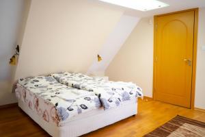 Krevet ili kreveti u jedinici u objektu Cozy Penthouse in Sofia