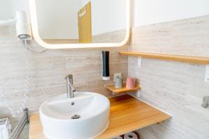 Koupelna v ubytování Hotel dat Norden