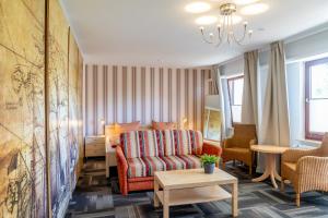 Posezení v ubytování Hotel dat Norden