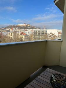 Nespecifikovaný výhled na hory nebo výhled na hory při pohledu z apartmánu