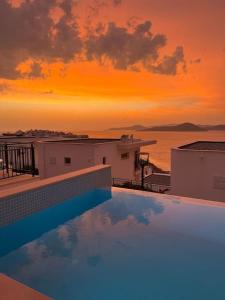 Poolen vid eller i närheten av Villa FABAY Bodrum