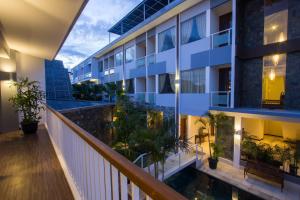 Rõdu või terrass majutusasutuses M Suite Bali