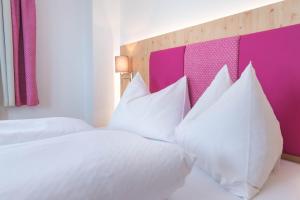 Cama o camas de una habitación en Landhaus Sunseitn