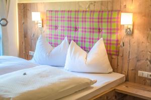 Cama o camas de una habitación en Landhaus Sunseitn
