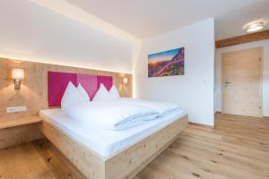 Cama o camas de una habitación en Landhaus Sunseitn