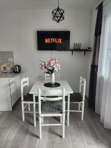 Kuchyň nebo kuchyňský kout v ubytování Apartment Marina 2