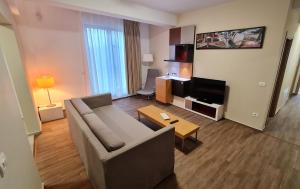 TV a/nebo společenská místnost v ubytování Jafar Resort 7