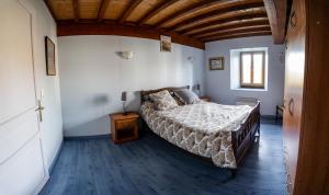 Posteľ alebo postele v izbe v ubytovaní Gîte de benque