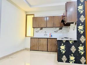 Dapur atau dapur kecil di Highrise Apartments