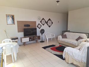 Posezení v ubytování Pousada Hotel Santa Helena