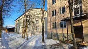 Narva City Hall Apartment v zimě