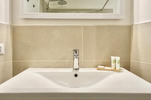 Koupelna v ubytování Casa alla Vecchia Posta di Bagno Vignoni