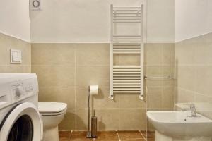 Koupelna v ubytování Casa alla Vecchia Posta di Bagno Vignoni