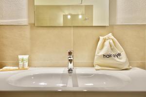 Koupelna v ubytování Casa alla Vecchia Posta di Bagno Vignoni