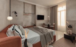 Letto o letti in una camera di Luxury Suites by Lato
