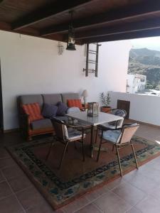 Posezení v ubytování Terraza de Veneguera