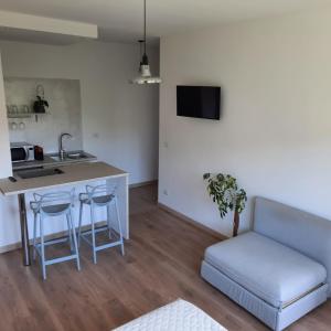 Kuchyň nebo kuchyňský kout v ubytování Sprio House
