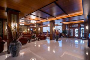 Posezení v ubytování Hotel Delle Palme
