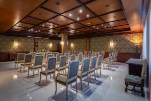 Posezení v ubytování Hotel Delle Palme