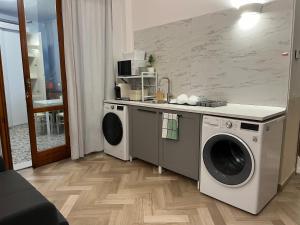 Kuchyň nebo kuchyňský kout v ubytování B&B Prime Sant'Agostino