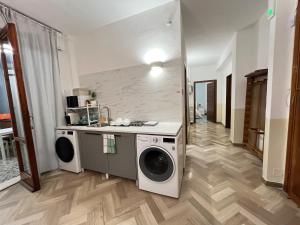 Kuchyň nebo kuchyňský kout v ubytování B&B Prime Sant'Agostino