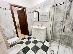 Koupelna v ubytování B&B Prime Sant'Agostino