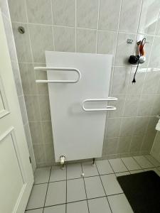 Koupelna v ubytování Möwenblick Bakenberg-41 Ferienwohnung mit Terrasse, Doppelbett, Schlafsofa, vollständige Komfortküche + 31 fotografií
