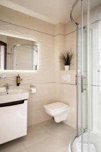 Kúpeľňa v ubytovaní Villa Odskocznia Apartamenty - Sauna, Centrum - Skocznia, Zakopane