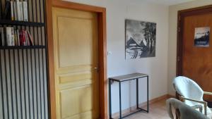Knihovna v bed and breakfast