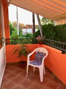 Balkón nebo terasa v ubytování Holiday home Orange