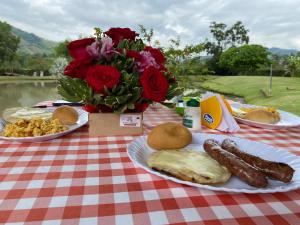 Možnosti snídaně pro hosty v ubytování La Granjita Santagueda